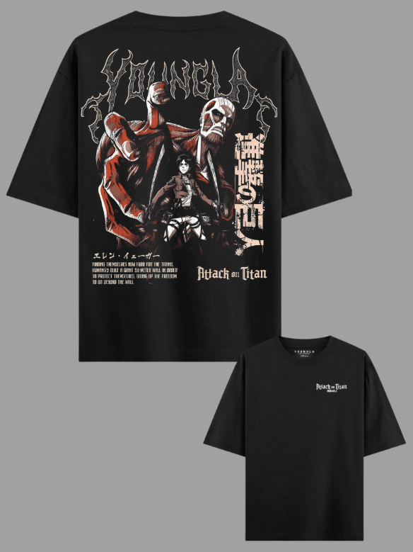 Oversize Youngla x Attack on Titan